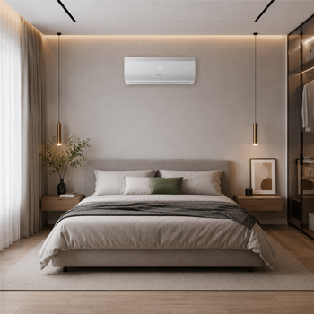 Electrolux Skyworth 2 DC Inverter EACS/I-09HVA/HC/N8 в домашнем интерьере